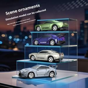 RC카 자동차 오토바이 모형 무선 조정 오프로드 드리프트 미니 포크레인 미니 GTR 1:64 RC 데스크탑 원격