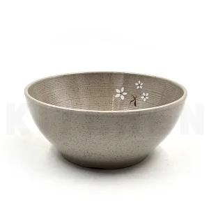 국산 메라민 마블청아 꽃샤링 면기 (7반볼) 17.7x7.5cm