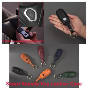 야마하 TMAX 560 TECH DX SX ABS 2017-2025 오토바이 스마트 리모컨 키 가죽 케이스 커버에 적합