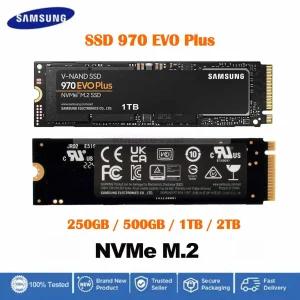 삼성 SSD 970 EVO 플러스 250GB 500GB 1TB 2TB 내부 NVMe 솔리드 스테이트 드라이브 세트