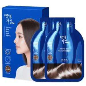 [염색가인] 초간편 3분 천연 염색(15회분)