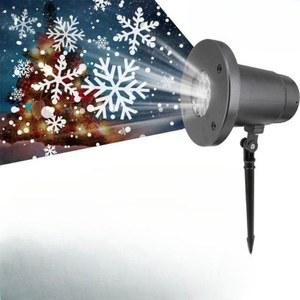 크리스마스 빔 눈꽃 조명 산타 소품 프로젝터 무대
