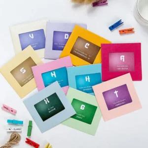 사진 컬러 종이 액자 페이퍼 프레임 인테리어 꾸미기