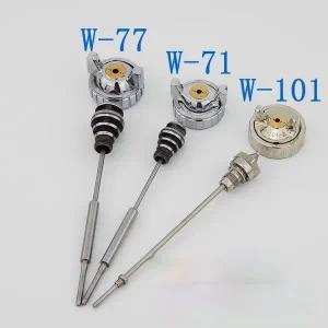 W-101 W-77 스프레이 건 W-71 일반 액세서리 3피스 니들 노즐 캡