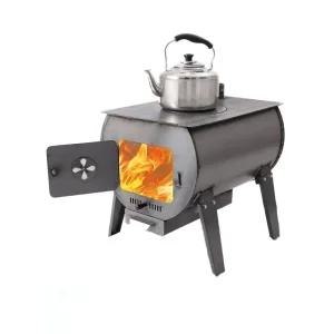 거꾸로타는 화목난로 주물 야외 불멍 캠핑