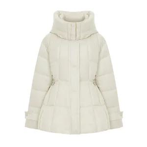 [페이지플린] 웨이스트밴딩후드하프패딩_P5DPD047A