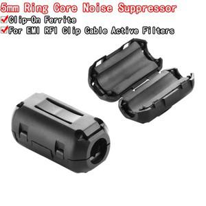 EMI RFI 클립 케이블 활성 구성 요소 필터용 5mm 페라이트 링 코어 잡음 억제 장치