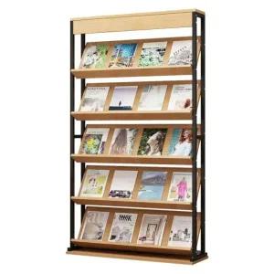 진열대 홍보물 스탠드형 도서관 책장 도서전시대 책 서점 상판 5단 165x30x80 A