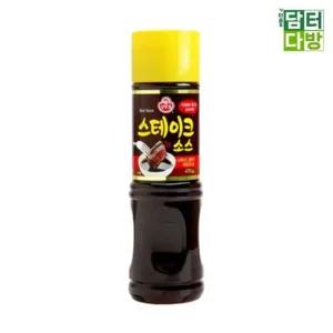 오뚜기 스테이크 소스 470g X 3개 스테이크소스470g 소스 오뚜기소스 오뚜기스테이크소스