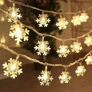 캠핑 데코 전구 방수 캠핑트리 무드등 크리스마스 눈꽃 전구 생활 야외