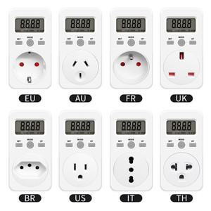 압력 스위치 KWE-PMB03 디지털 에너지 미터 전력계 소켓 전압 소비 와트 AC 230V 16A 전기 분석기 모니터