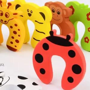 귀여운 도어쿠션 손끼임방지 케릭터 도어 패드 1p 문닫힘보호대 충격방지패드 손잡이보호