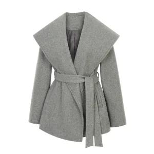 [티뷰] 숄카라벨티드누빔자켓_V5D-VJK011