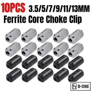 TDK 5mm 페라이트 코어 노이즈 억제기 필터 링 케이블 클램프 RFI EMI, 직경 클립용, 10 개