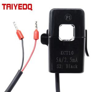 미니 소형 스플릿 코어 전류 변압기 고주파 페라이트 KCT10 5A/5mA 10mm 구멍 직경