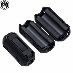 클립온 페라이트 링 코어 노이즈 억제기 EMI RFI 케이블용 능동 부품 필터 5mm