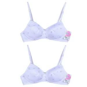 AA컵 부드러운 노와이어브라 주니어2단계 쿠션