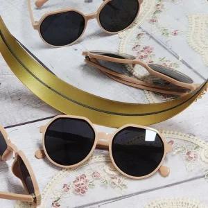 브라운 반투명 선글라스 렌즈