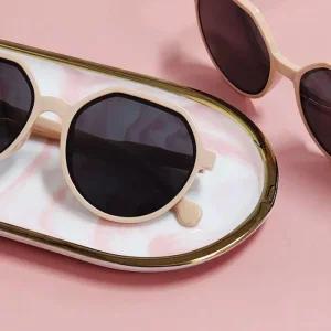 렌즈 브라운 반투명 선글라스