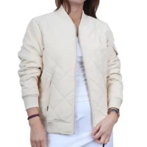 여성 양털 패딩 점퍼 기모 자켓 겨울 차이나카라 항공