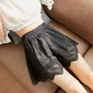 (134000109) 요술공주 이중 속바지 슬립 언더 여성 런