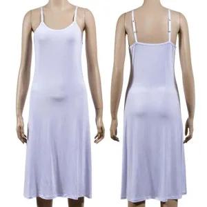 여자 속옷 슬립 웨어 원피스 실크 잠옷 천연 인견 aj