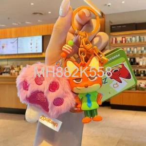  주토피아 여우 토끼 닉 주디 캐릭터 미니 인형 키링 비공식 굿즈