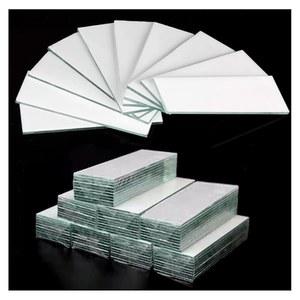 유리 지지 TLC 실리카겔 플레이트 GF254 2.5CM x 7.5CM 얇은 층 크로마토그래피 분석 포함 80팩