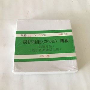 DONLAB TLC 실리카 플레이트 알루미늄 지지대 GF254 2.5 x 7.5cm 80개 박스