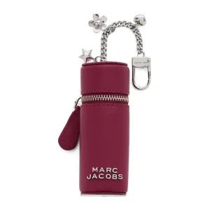 플라워 참 체인 디테일 가죽 지퍼 키홀더 2R5SCP015S01 986