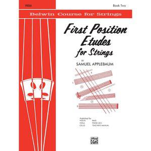 현을 위한 퍼스트 포지션 에뛰드: 비올라 (현을 벨윈 코스)