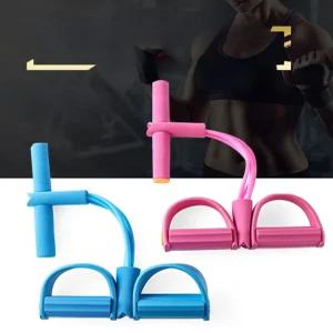 홈 및 니스 발 페달 웨이트용품 저항 요가 로프 슬리밍 다리 테스 복부 모델 트너 감량을위한 장비 체중