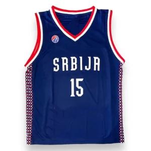 선물 농구 오토바이의류 7 JOKIC 팬 및 조끼 매를위한 여름 상의 세르비아의 BOO Ber 15