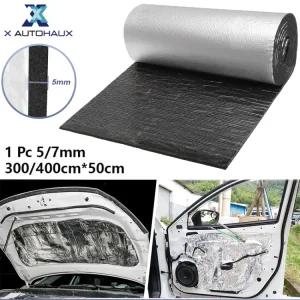 사운드 알늄 5mm/7mm 매트 300cm/400cm Autoh 방음 자동차 방지 호일 x 50cm 범용