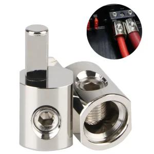 터미널 1/0 차량용케이블 2p 링 AWG 자동차 된 전원 접지 와이어 4 입력