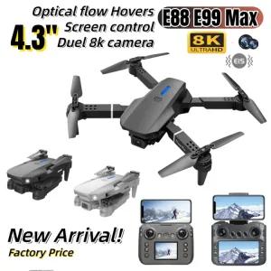 360 8K 43 컨 헬리콥터 드론 HD E88 장난감 공장 리스 맥스 모드 플립 2025년 선물 프로 E99