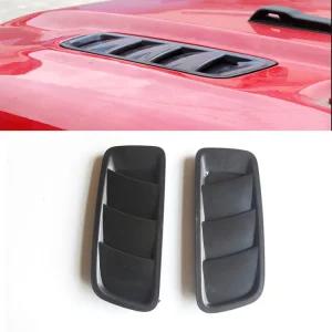 장식 프 덕트 후드 벤트 커버 냉각 튜닝품 2018 용 특종 공기 보닛 루버 에어 도관 엔 배출구