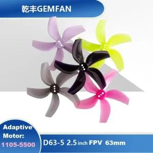 5 프로펠러용 소품 mf D63 FPV 8P 이쑤시개 2 11000 날개 모터 비행 Cihoop RC 적응형