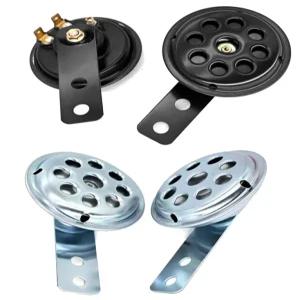 12V 용품 경적 원형 액세서리용 방수 105db 오토바이 범용 전기 15A 소리 신호 키트 큰