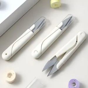 [골드스마일]재봉 쪽가위 튤립코바늘 재단칼 가정용미싱 크로바코바늘