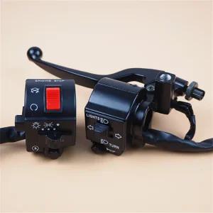 전기 125 안개등 GN150 컨트롤러 시작 지시등 GS 방향 버튼 22mm 부품 핸들 라이트 경적 오토이