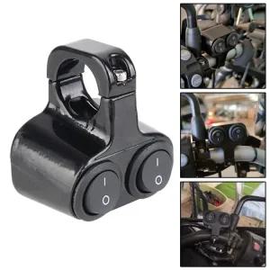 플래셔 핸들바 22mm 7/8 라이트 부품 오토바이 스피커