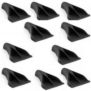 SUV 범용 탄소 섬유 따뜻한 액세서리 상어 편안한 입구 차량용시계전자 커버9Pcs 미니