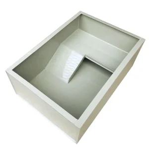 가정용 연못 수조 호스 상자 배수 회색 사육장 어항