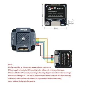 FPV 모듈 isflying 프로토콜 Y23AFor 소품 M10 GPS 네비션 e UBL 콥터용 RC Bou 타일