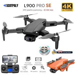 SE 5G HD FPV L900 무선 RC 장난감 WIFI GPS 전문 헬기 카메라 copter 미니 브러시리스 모터 드론
