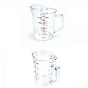 [골드스마일]투명 눈금 플라스틱 계량용컵 주방용 측정컵
