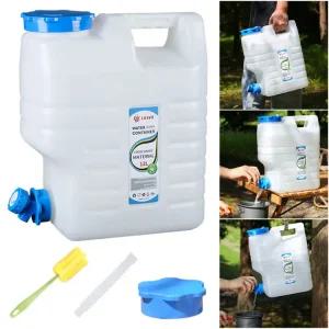 물 워터 저장 식수통 야외 하이킹을위한 대용량 용기 12L 디 차량용공구