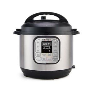 인스턴트팟 듀오 60 압력 멀티쿠커 7 5 Quarts 전기냄비 7in1 듀오플러스