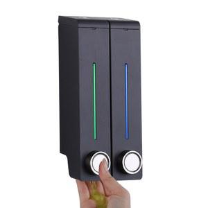 샴푸통케이스 바디워시 호텔 욕실 린스통 삼푸공병 더블 3구 물비누 화이트